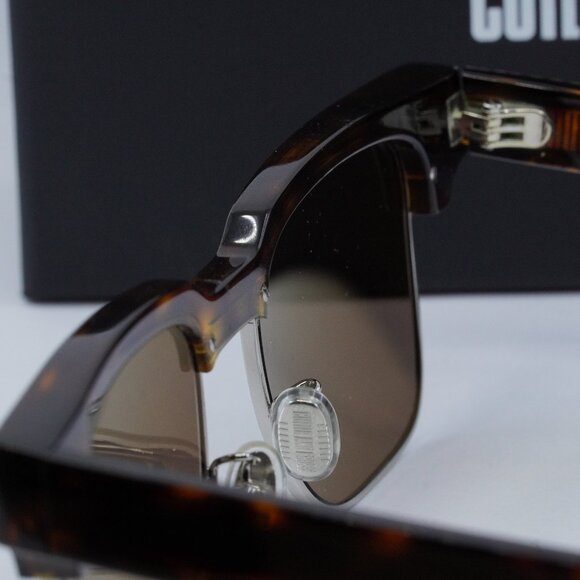 Final Price! Cutler and Gross CG1332S 002 Dark Turtle/Brown Sunglasses - Picture 4 of 9